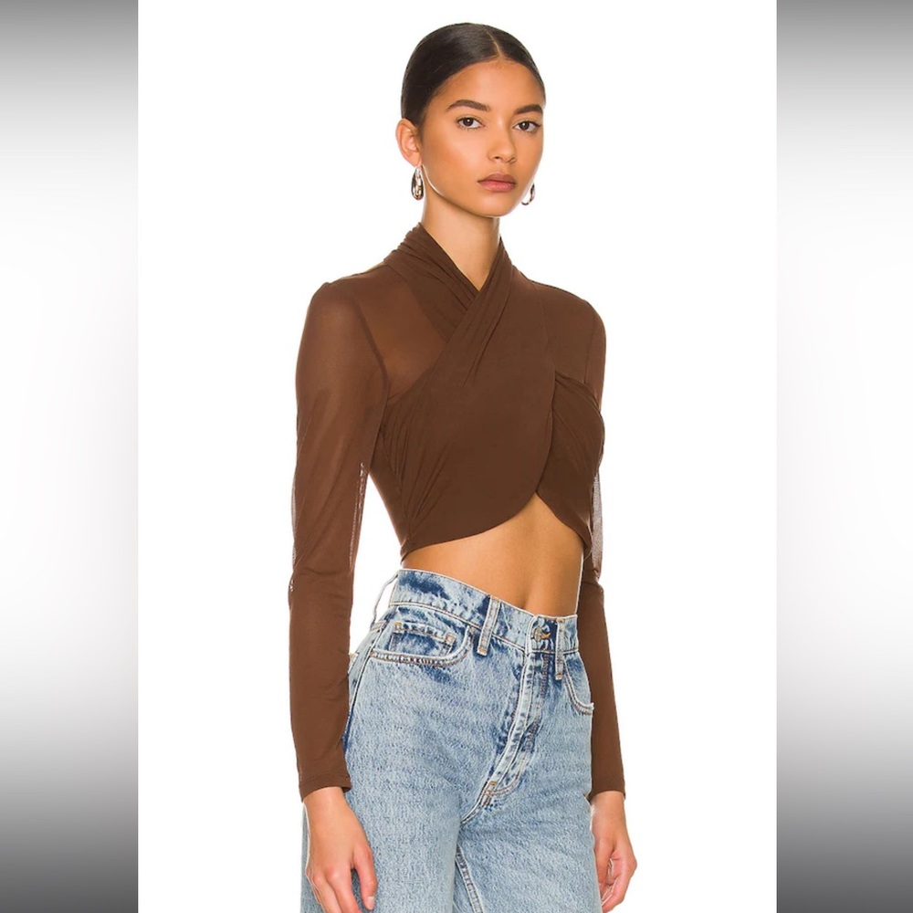 Aliyah Top in Chocolate Size MEDIUM
